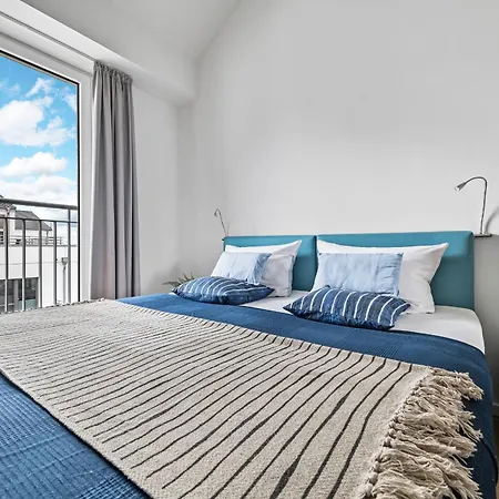 Apartment Ocean King- Penthouse, Ostseeblick, Balkon, Kamin Olpenitz