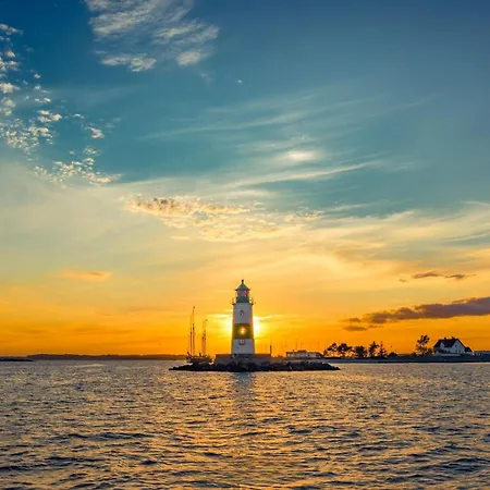 Ocean King- Penthouse, Ostseeblick, Balkon, Kamin